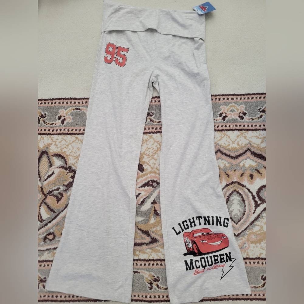 Gray Lightning McQueen Women Sweatpants